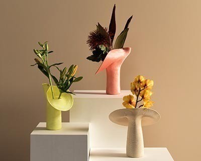 LSA International LOTTA VASE & ASH BASE / エルエスエー