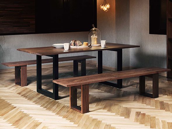 MASTERWAL WILDWOOD DINING TABLE / マスターウォール ワイルドウッド ダイニングテーブル スチールレッグス （テーブル > ダイニングテーブル） 4