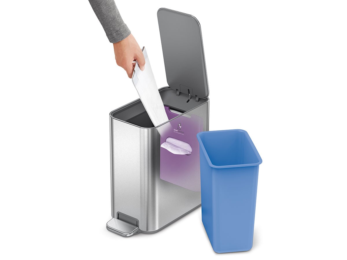 simplehuman Slim Step Can / シンプルヒューマン スリムステップカン 5L （ごみ箱・玄関小物 > ごみ箱・ダストボックス） 42