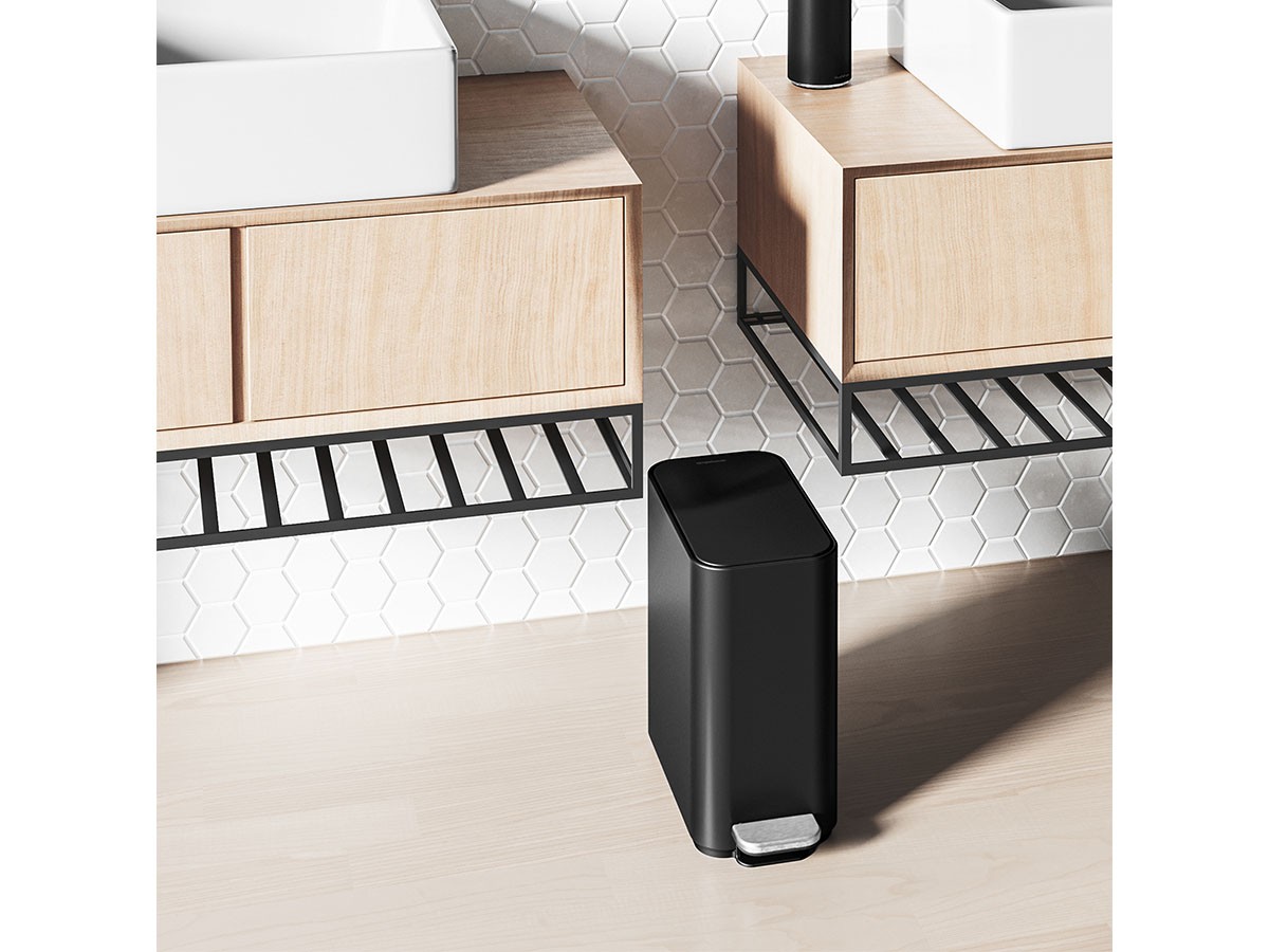 simplehuman Slim Step Can / シンプルヒューマン スリムステップカン 5L （ごみ箱・玄関小物 > ごみ箱・ダストボックス） 5