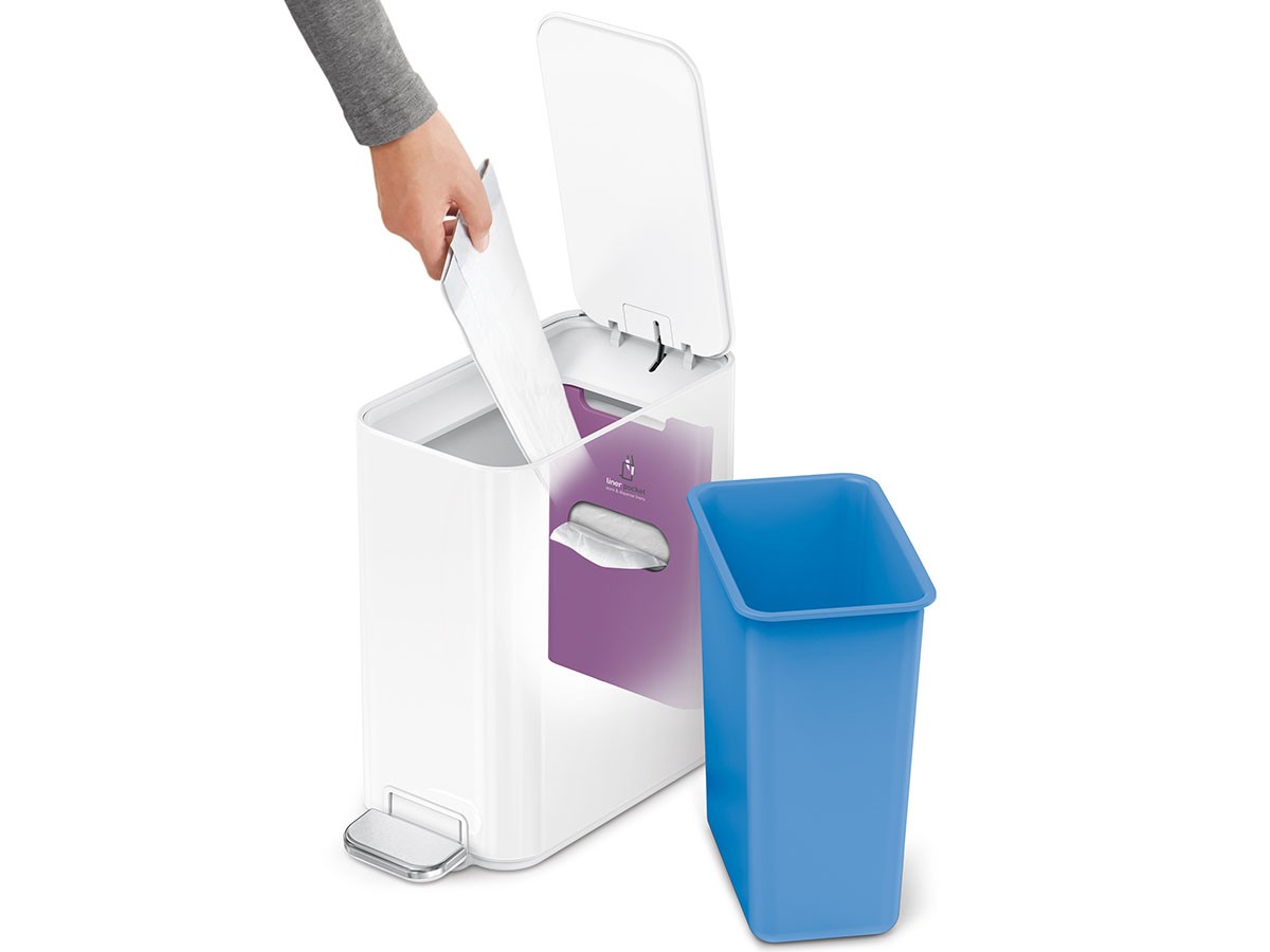simplehuman Slim Step Can / シンプルヒューマン スリムステップカン 5L （ごみ箱・玄関小物 > ごみ箱・ダストボックス） 51