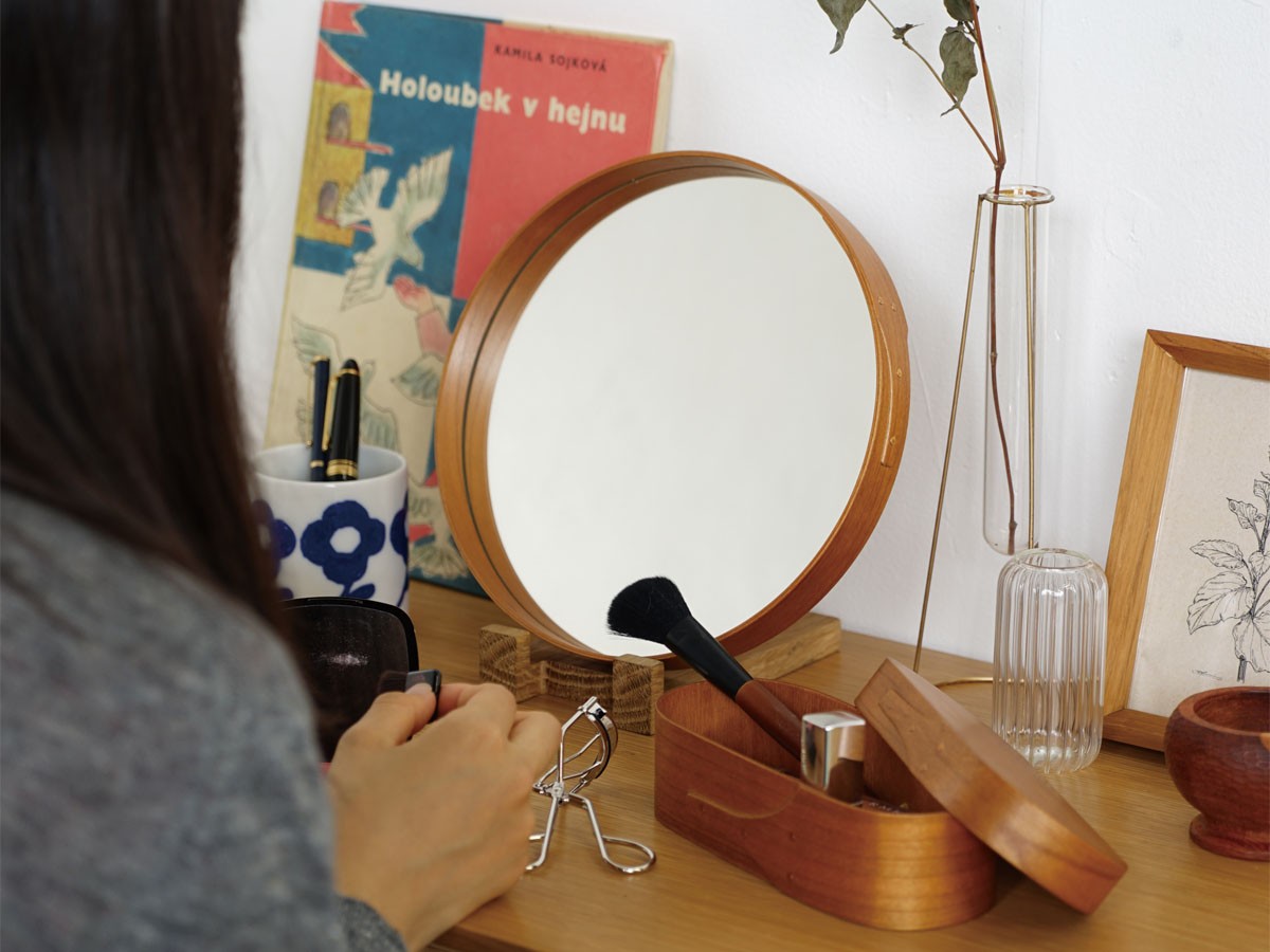 Shaker Round Mirror / シェーカーラウンドミラー 220 （ミラー・ドレッサー > 壁掛けミラー・壁掛け鏡） 7