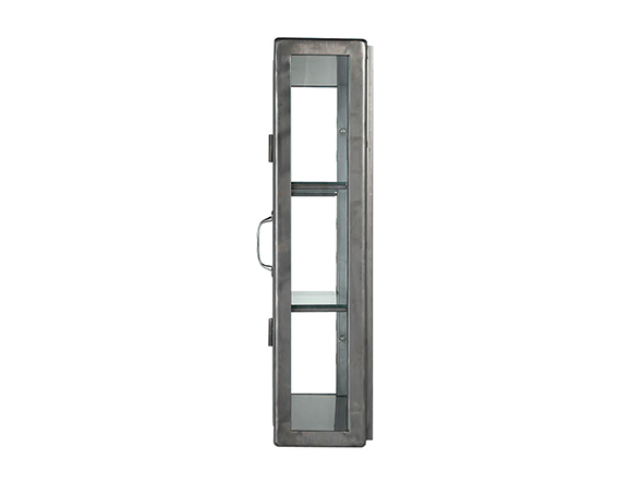 Wall mount glass cabinet rectangle 5