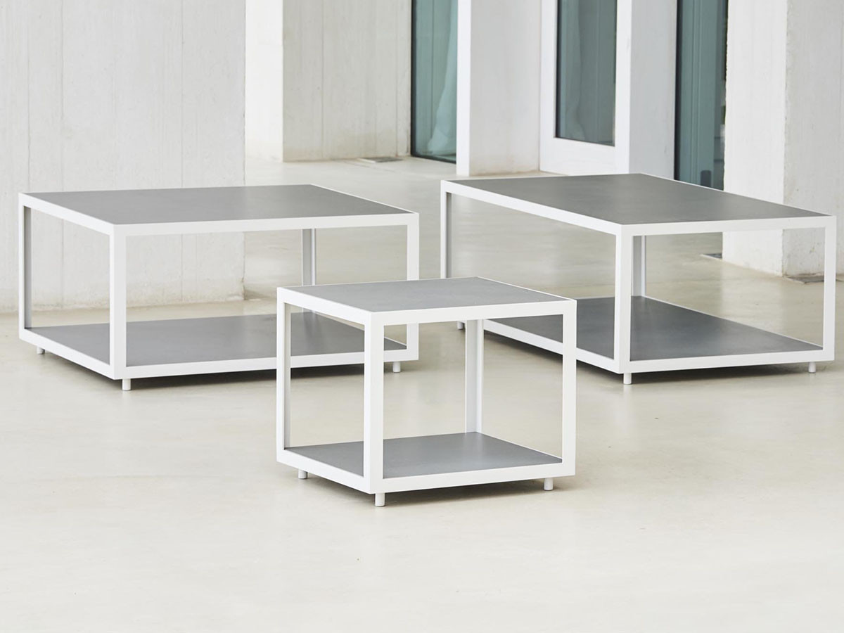 Cane-line Level Coffee Table Rectangular Tile / ケインライン レベル コーヒーテーブル レクタングラー タイル （ガーデンファニチャー・屋外家具 > ガーデンテーブル・アウトドアテーブル） 10