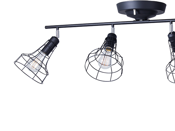 Remote Ceiling Lamp / 4灯リモートシーリングランプ #35481 （ライト・照明 > シーリングライト） 12
