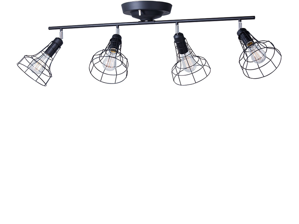 Remote Ceiling Lamp / 4灯リモートシーリングランプ #35481 （ライト・照明 > シーリングライト） 11