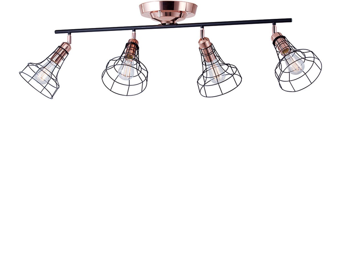 Remote Ceiling Lamp / 4灯リモートシーリングランプ #35481 （ライト・照明 > シーリングライト） 1