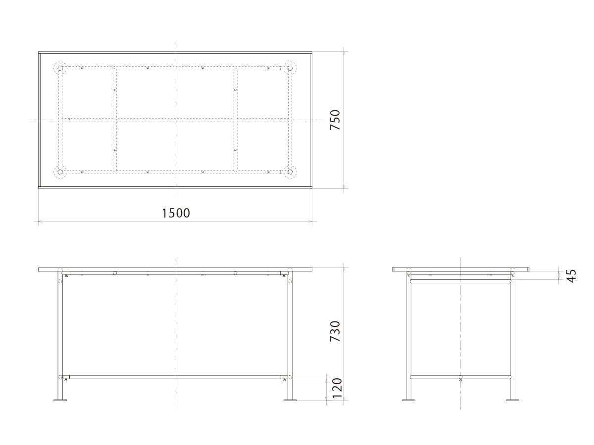 KIT Table / キット テーブル TBL-01 - インテリア・家具通販【FLYMEe】