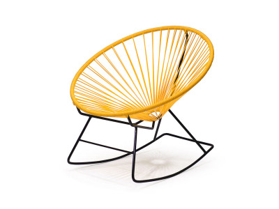 FLYMEe フライミー アカプルコ ロッキングチェア オレンジ 60'sモダン FLYMEe フライミー アカプルコ ロッキングチェア オレンジ 60´s
