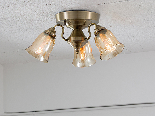 CUSTOM SERIES
3 Ceiling Lamp × Trans Jam / カスタムシリーズ
3灯シーリングランプ × トランス（ジャム） （ライト・照明 > シーリングライト） 5