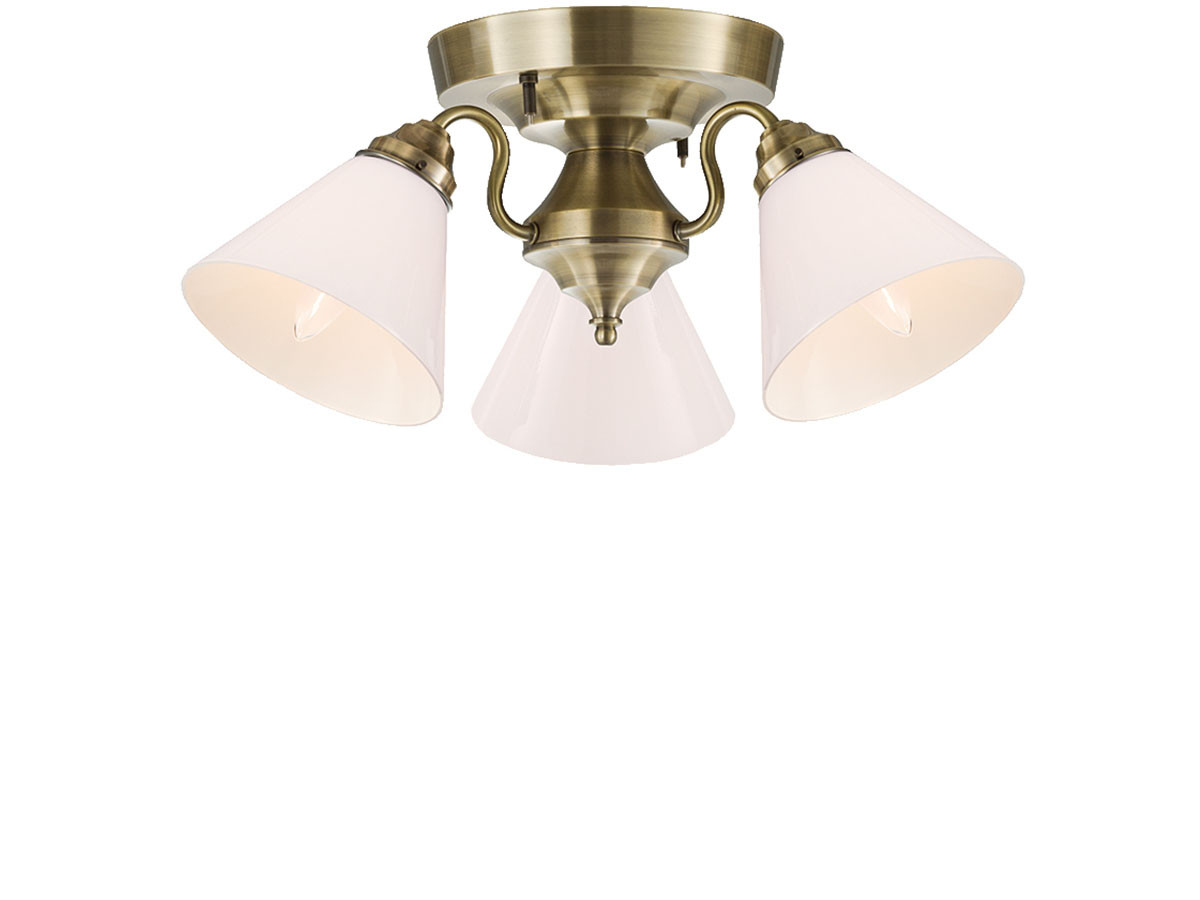CUSTOM SERIES
3 Ceiling Lamp × Trans Jam / カスタムシリーズ
3灯シーリングランプ × トランス（ジャム） （ライト・照明 > シーリングライト） 11