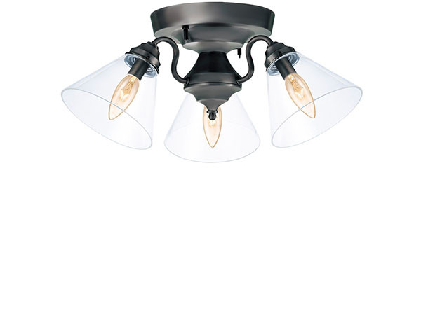 CUSTOM SERIES
3 Ceiling Lamp × Trans Jam / カスタムシリーズ
3灯シーリングランプ × トランス（ジャム） （ライト・照明 > シーリングライト） 1