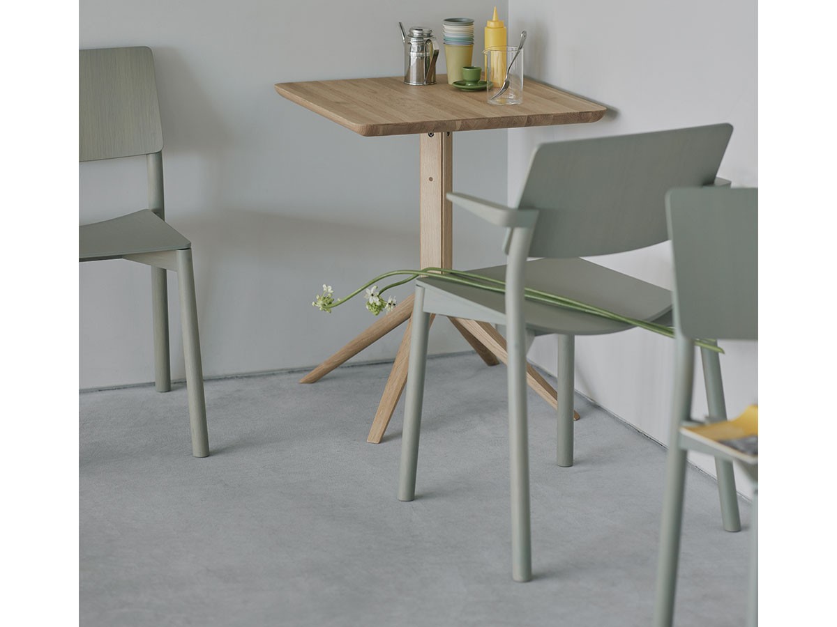 KARIMOKU NEW STANDARD SCOUT BISTRO TABLE SQUARE / カリモクニュースタンダード スカウト ビストロ テーブル スクエア （テーブル > カフェテーブル） 4