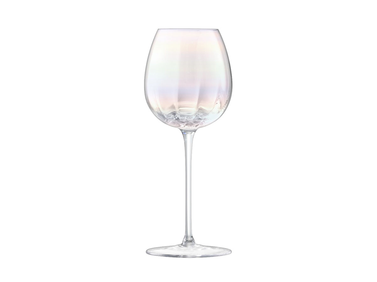 LSA International PEARL WHITE WINE GLASS SET4 / エルエスエー インターナショナル パール ホワイトワイングラス 4脚セット （食器・テーブルウェア > ワイングラス・シャンパングラス） 3