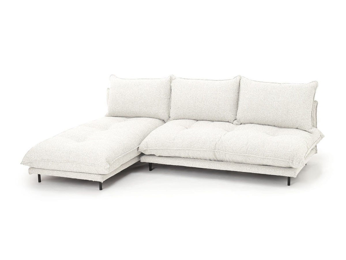 JOURNAL STANDARD FURNITURE PORTO COUCH SOFA Low / ジャーナルスタンダードファニチャー ポルト カウチソファ ロー（ブークレ） （ソファ > 片肘ソファ・シェーズロング） 13