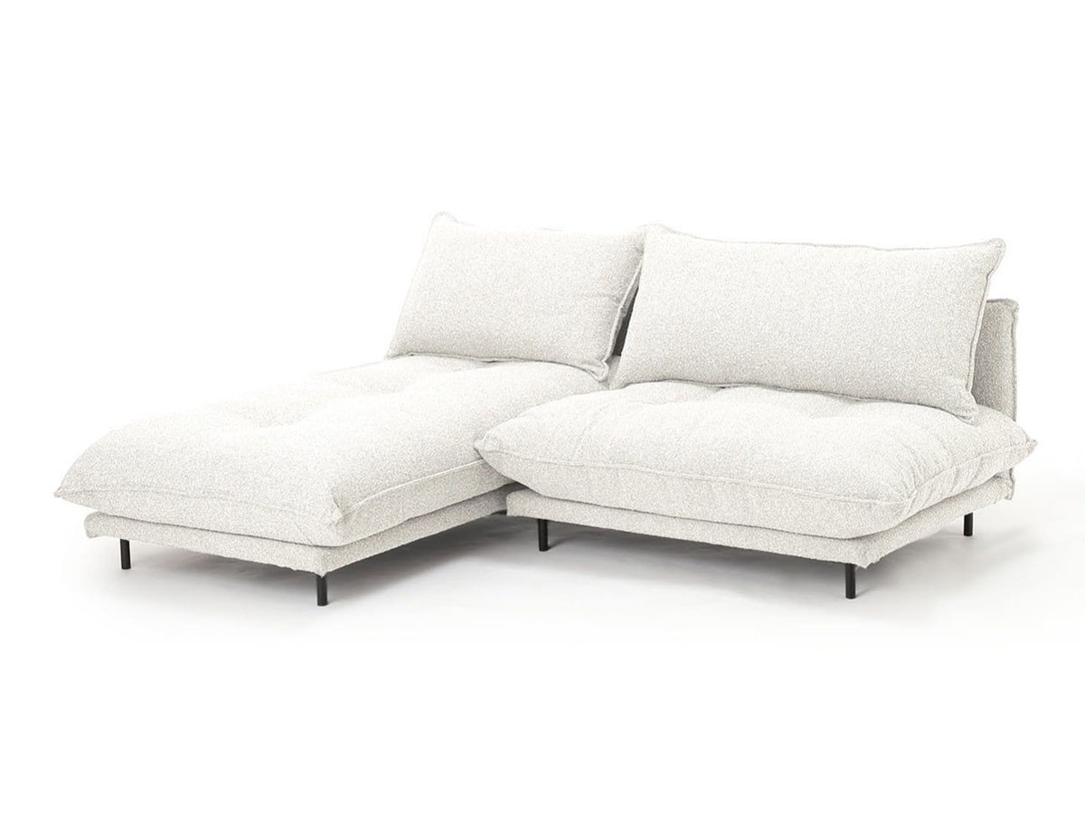 JOURNAL STANDARD FURNITURE PORTO COUCH SOFA Low / ジャーナルスタンダードファニチャー ポルト カウチソファ ロー（ブークレ） （ソファ > 片肘ソファ・シェーズロング） 12