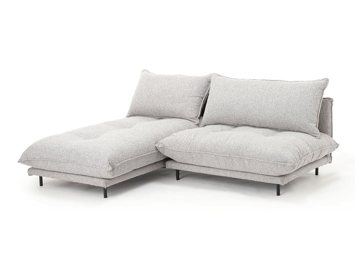 JOURNAL STANDARD FURNITURE PORTO COUCH SOFA Low / ジャーナルスタンダードファニチャー ポルト カウチソファ ロー（ブークレ） （ソファ > 片肘ソファ・シェーズロング） 22