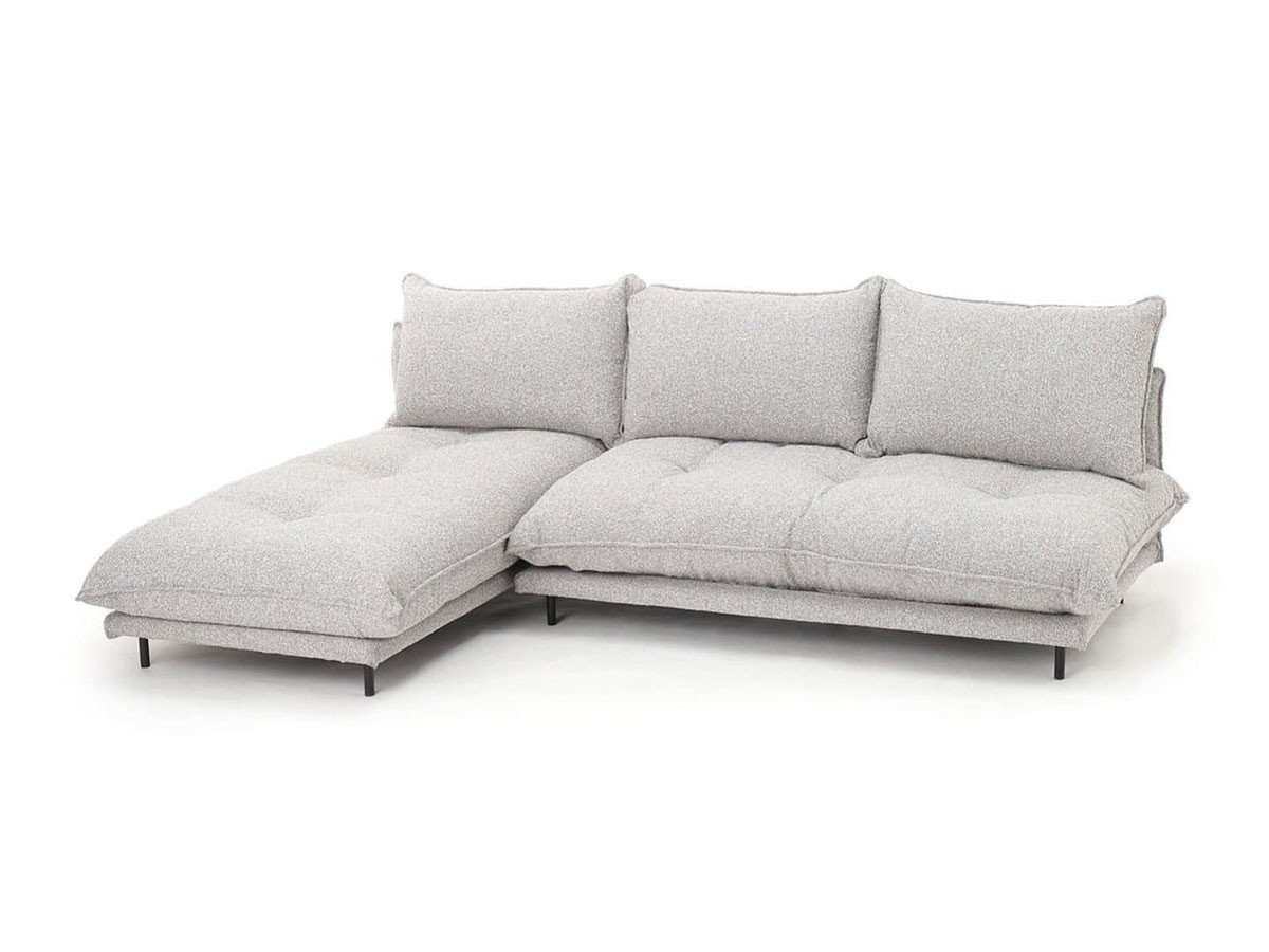 JOURNAL STANDARD FURNITURE PORTO COUCH SOFA Low / ジャーナルスタンダードファニチャー ポルト カウチソファ ロー（ブークレ） （ソファ > 片肘ソファ・シェーズロング） 23