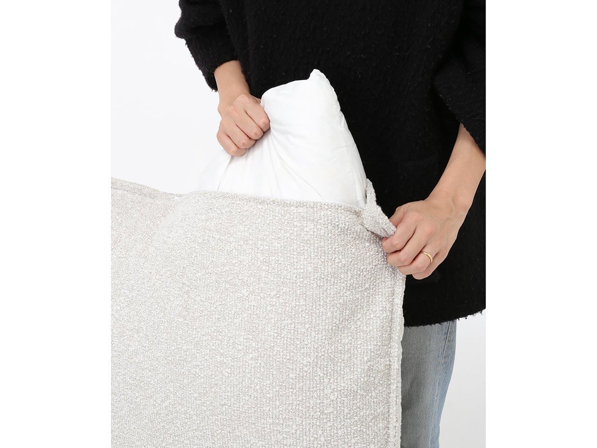 JOURNAL STANDARD FURNITURE PORTO COUCH SOFA Low / ジャーナルスタンダードファニチャー ポルト カウチソファ ロー（ブークレ） （ソファ > 片肘ソファ・シェーズロング） 20
