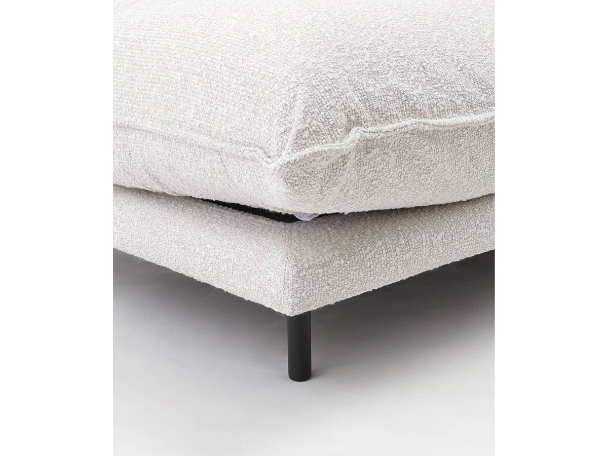 JOURNAL STANDARD FURNITURE PORTO COUCH SOFA Low / ジャーナルスタンダードファニチャー ポルト カウチソファ ロー（ブークレ） （ソファ > 片肘ソファ・シェーズロング） 19