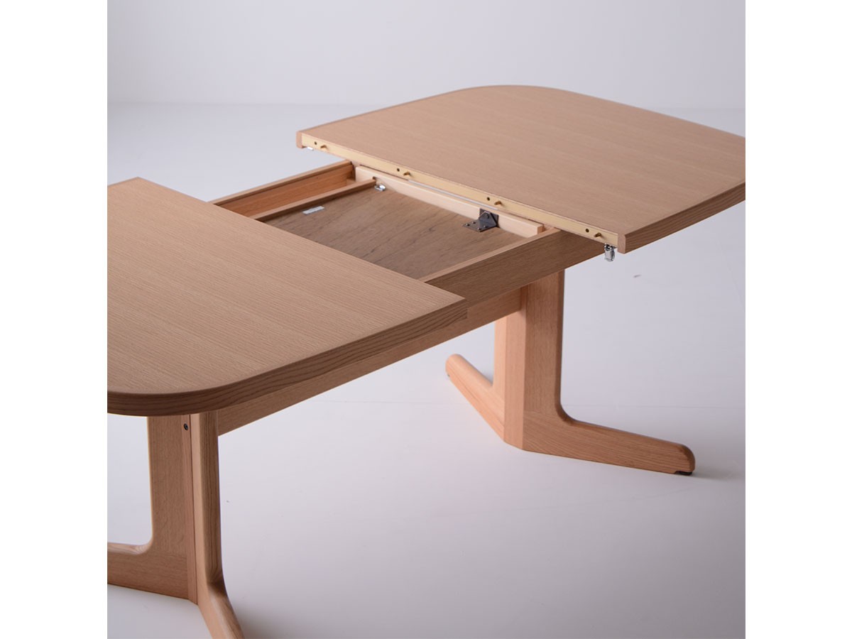日進木工 GROW Extension Table / にっしんもっこう グロウ 伸長式ダイニングテーブル オーバル （テーブル > ダイニングテーブル） 10