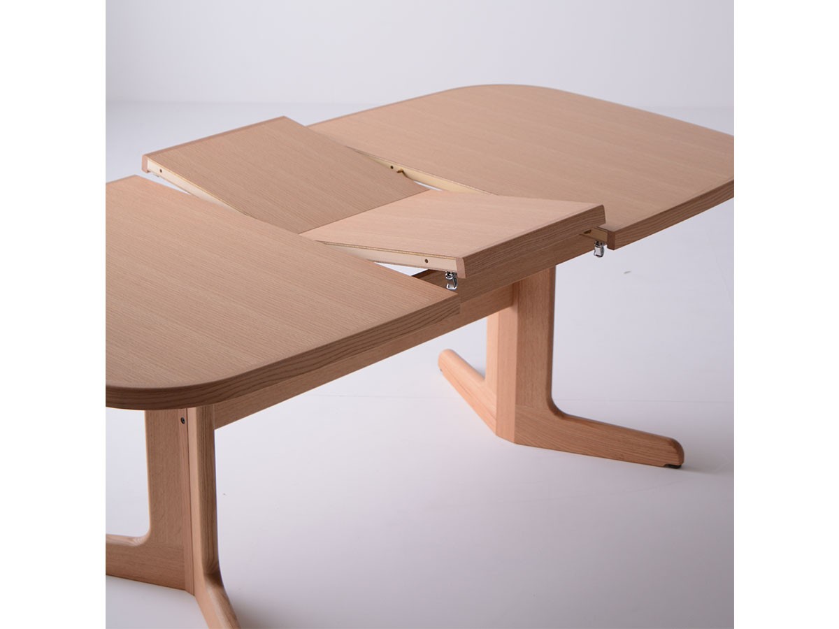 日進木工 GROW Extension Table / にっしんもっこう グロウ 伸長式ダイニングテーブル オーバル （テーブル > ダイニングテーブル） 14