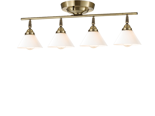 CUSTOM SERIES
4 Ceiling Lamp × Trans Mini / カスタムシリーズ
4灯シーリングランプ ×  トランス（ミニ） （ライト・照明 > シーリングライト） 3