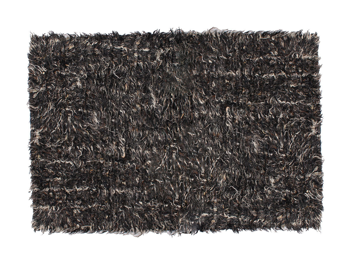 a.depeche NZ wool rug dark design / アデペシュ ニュージー ウールラグ ダークデザイン （ラグ・カーペット > シャギーラグ） 1