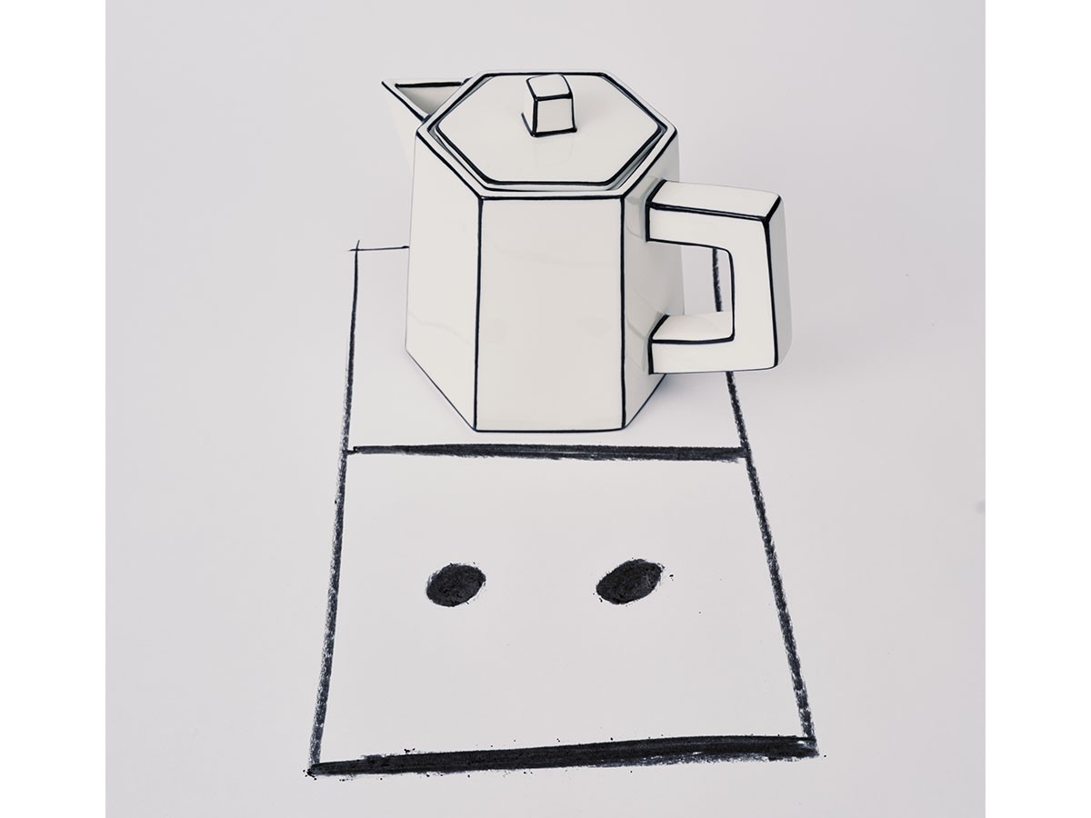 Carte Blanche by Annebet Philips
Teapot / カルト・ブランシュ バイ アンネベット・フィリップス
ティーポット 1L （食器・テーブルウェア > ティーポット・急須） 2