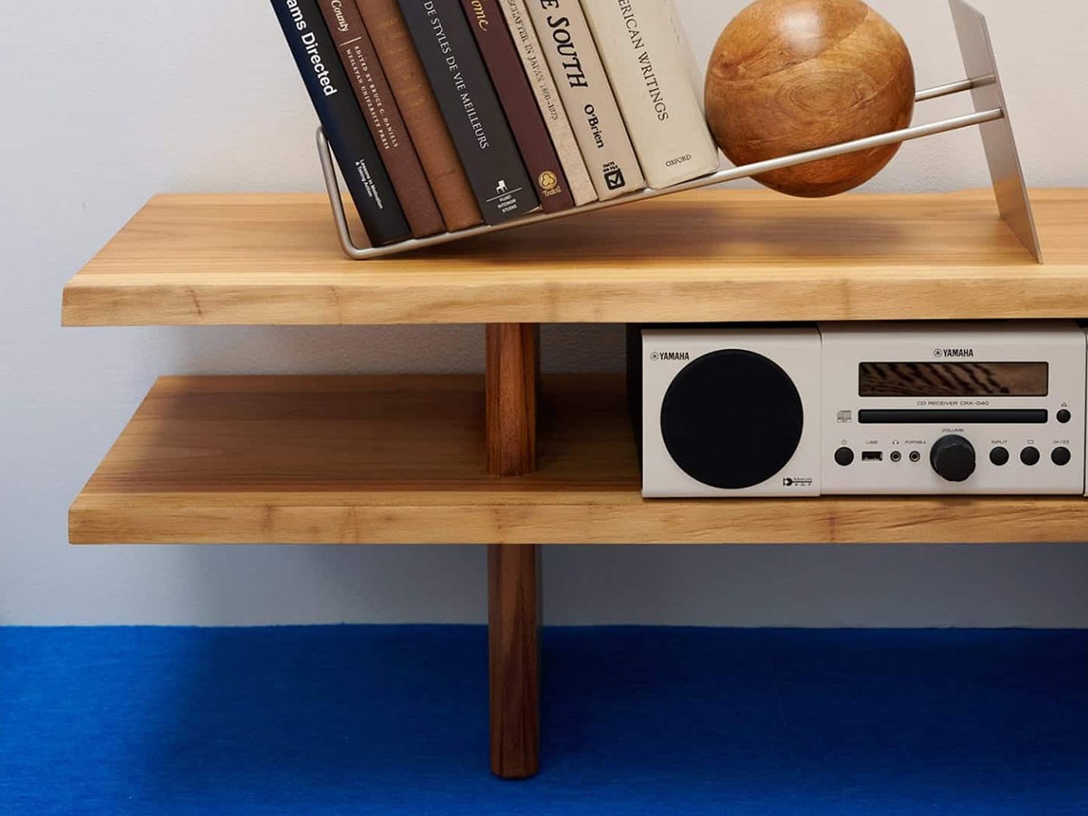 JOURNAL STANDARD FURNITURE LIVE EDGE WOOD LOW BOARD / ジャーナルスタンダードファニチャー ライブエッジ ウッド ローボード （テレビボード・テレビ台 > テレビ台・ローボード） 11