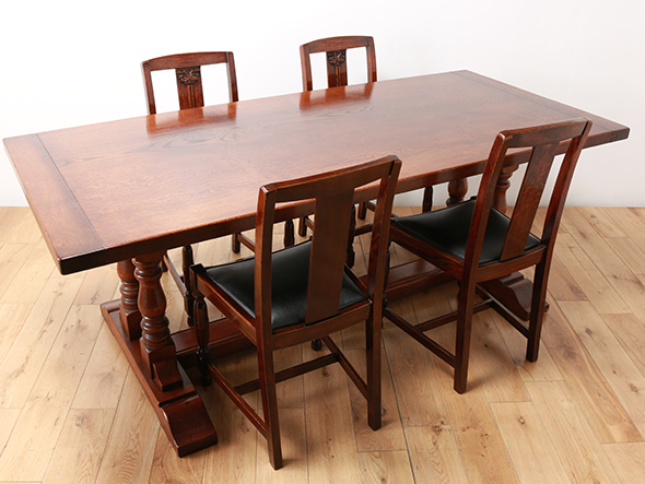 Lloyd's Antiques Reproduction Series Big Oak Dining Table / ロイズ 