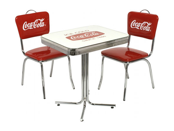 Coca-Cola BRAND Coke S-Table With Glass Top / コカ・コーラ