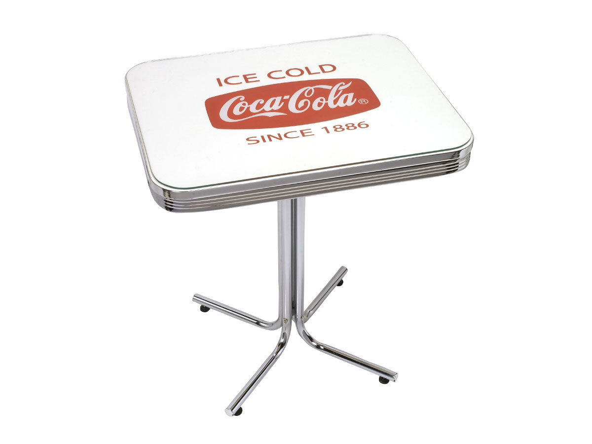 Coke S-Table With Glass Top 1