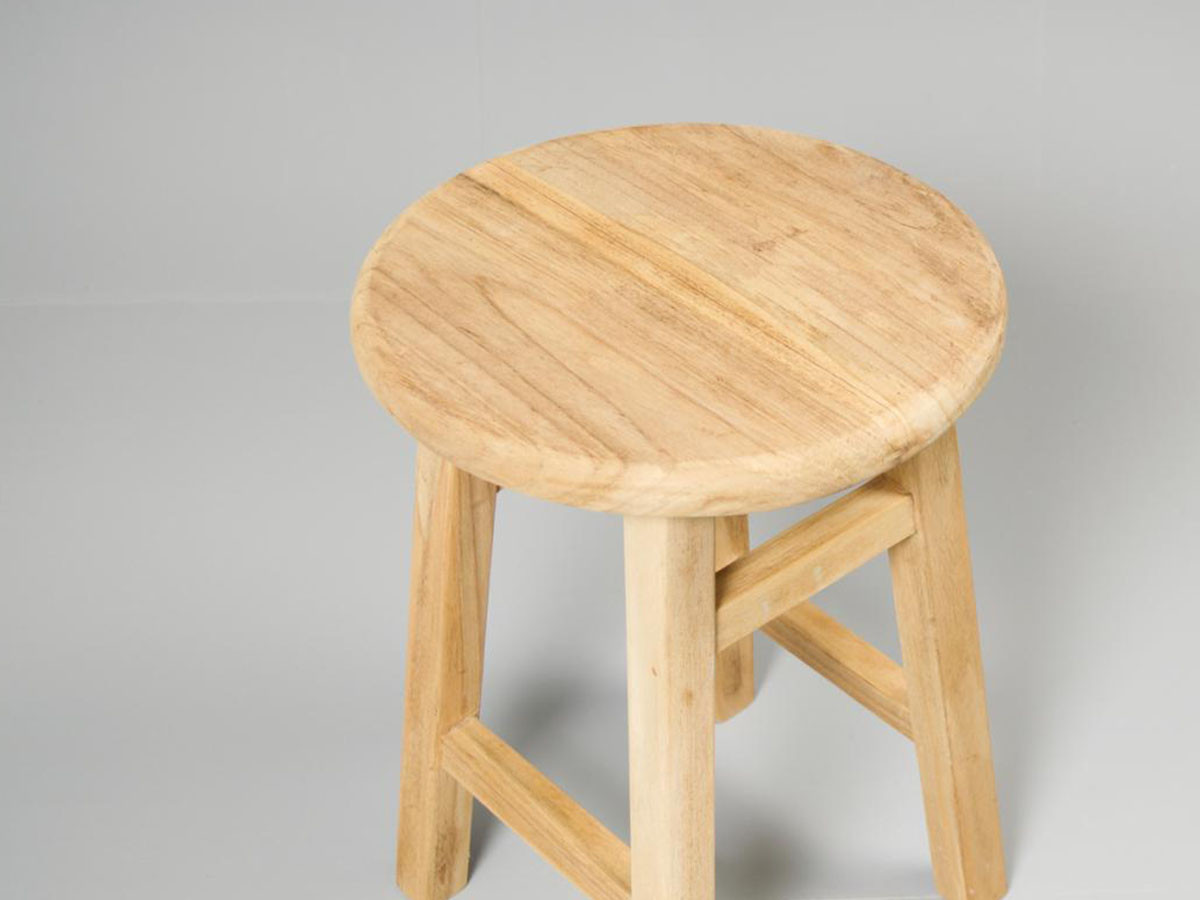old maison Round Stool S / オールドメゾン 丸スツール S No.OMU493 （チェア・椅子 > スツール） 4