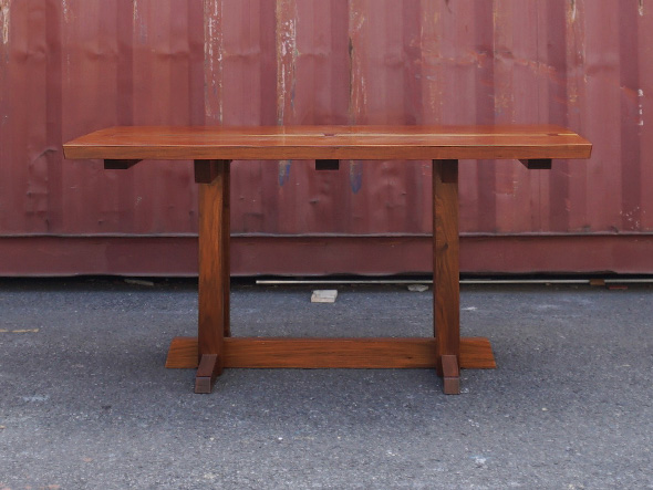 RE : Store Fixture UNITED ARROWS LTD. Solid Wood Table / リ ストア フィクスチャー ユナイテッドアローズ ソリッドウッド テーブル （テーブル > ダイニングテーブル） 1