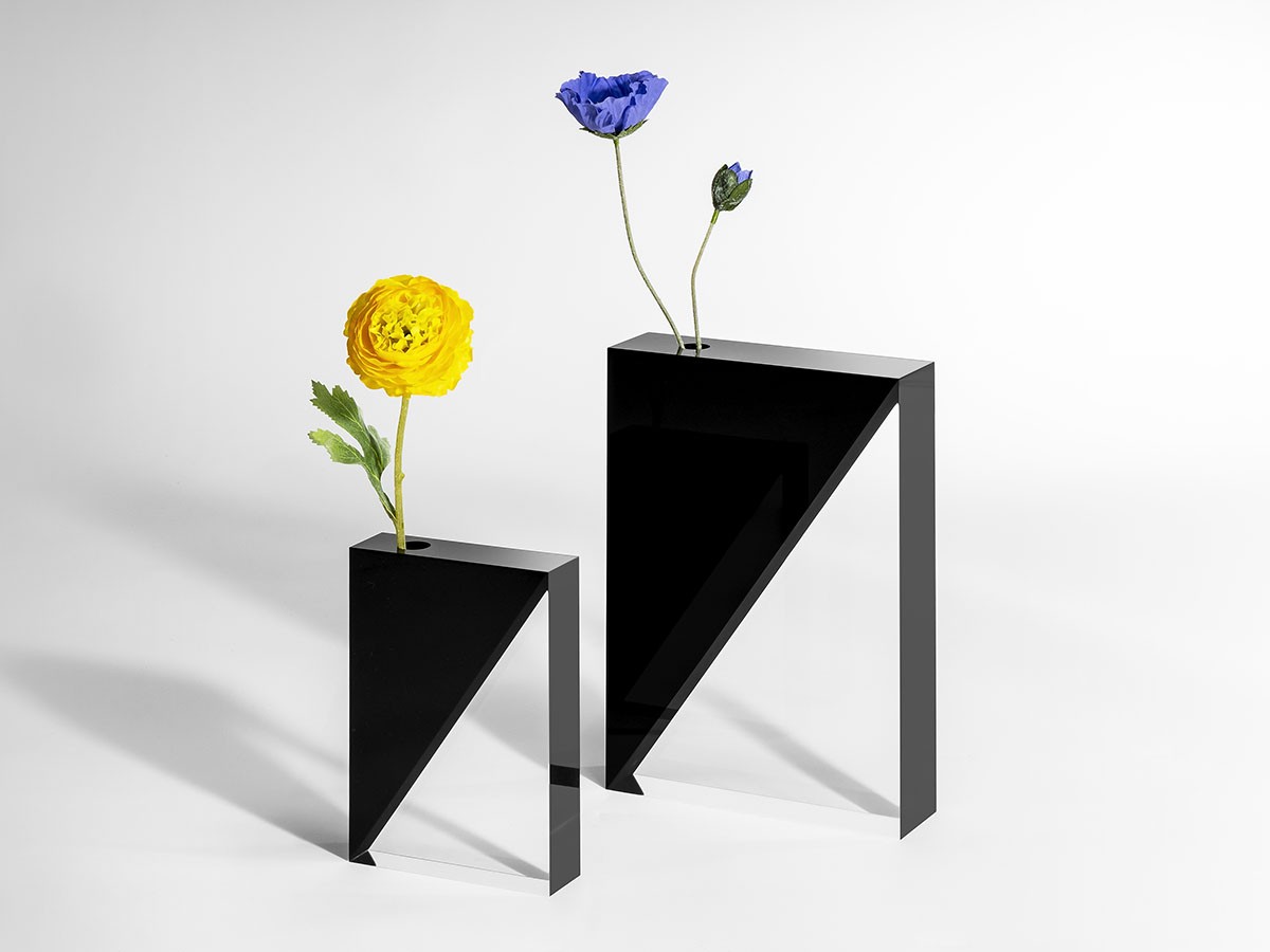 WAAZWIZ DIAGONAL flower vase L / ワーズウィズ ダイアゴナル フラワーベース ラージ （花器・プランター・グリーン > 花瓶・フラワーベース） 6