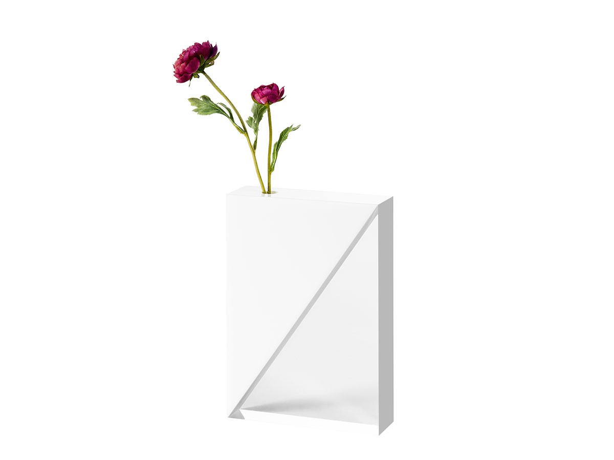 WAAZWIZ DIAGONAL flower vase L / ワーズウィズ ダイアゴナル フラワーベース ラージ （花器・プランター・グリーン > 花瓶・フラワーベース） 2