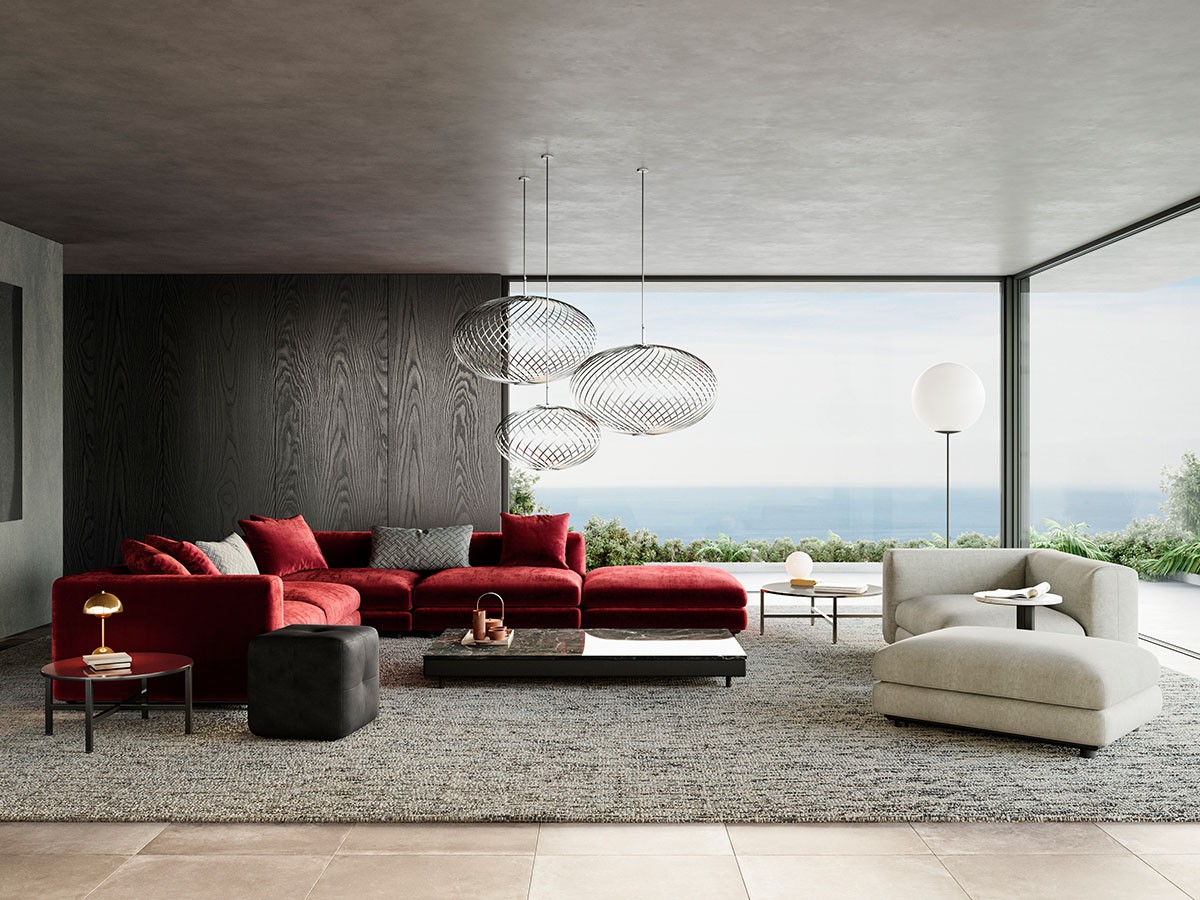 MASTERWAL ALLURE SOFA OTTOMAN / マスターウォール アリュアー ソファ オットマン （ソファ > オットマン） 3