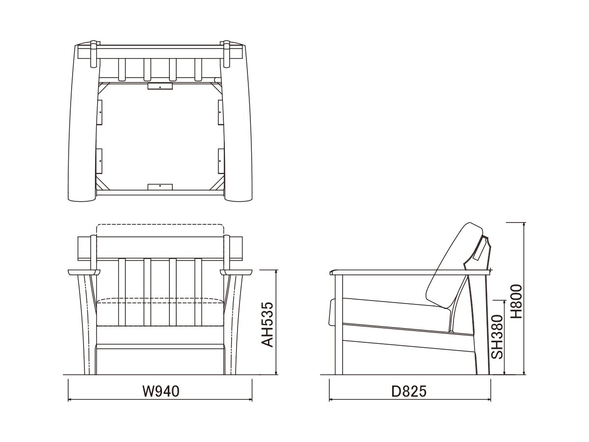 SOFA / ソファ #117256 （ソファ > 一人掛けソファ） 7