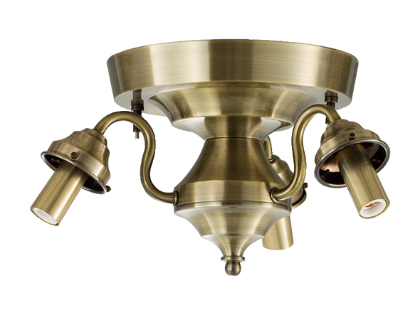 CUSTOM SERIES
3 Ceiling Lamp × Petit Steel / カスタムシリーズ
3灯シーリングランプ × スチール（プチ） （ライト・照明 > シーリングライト） 14