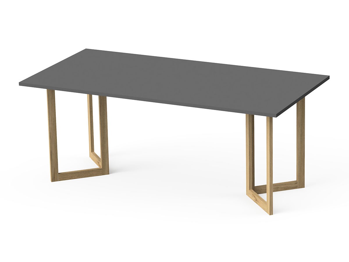 stiiilll Table Set / スティール テーブルセット
メラミン天板 + 木脚 M （テーブル > ダイニングテーブル） 2