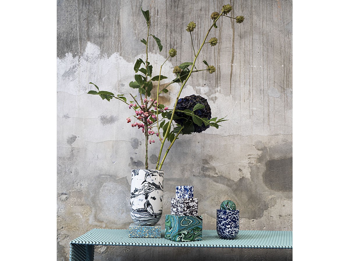 Tom Dixon. Swirl Medium Vase / トム・ディクソン スワール ミディアム ベース （花器・プランター・グリーン > 花瓶・フラワーベース） 2