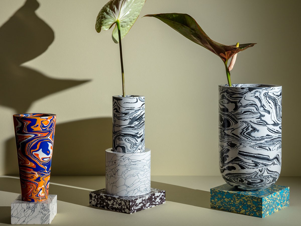 Tom Dixon. Swirl Medium Vase / トム・ディクソン スワール ミディアム ベース （花器・プランター・グリーン > 花瓶・フラワーベース） 4