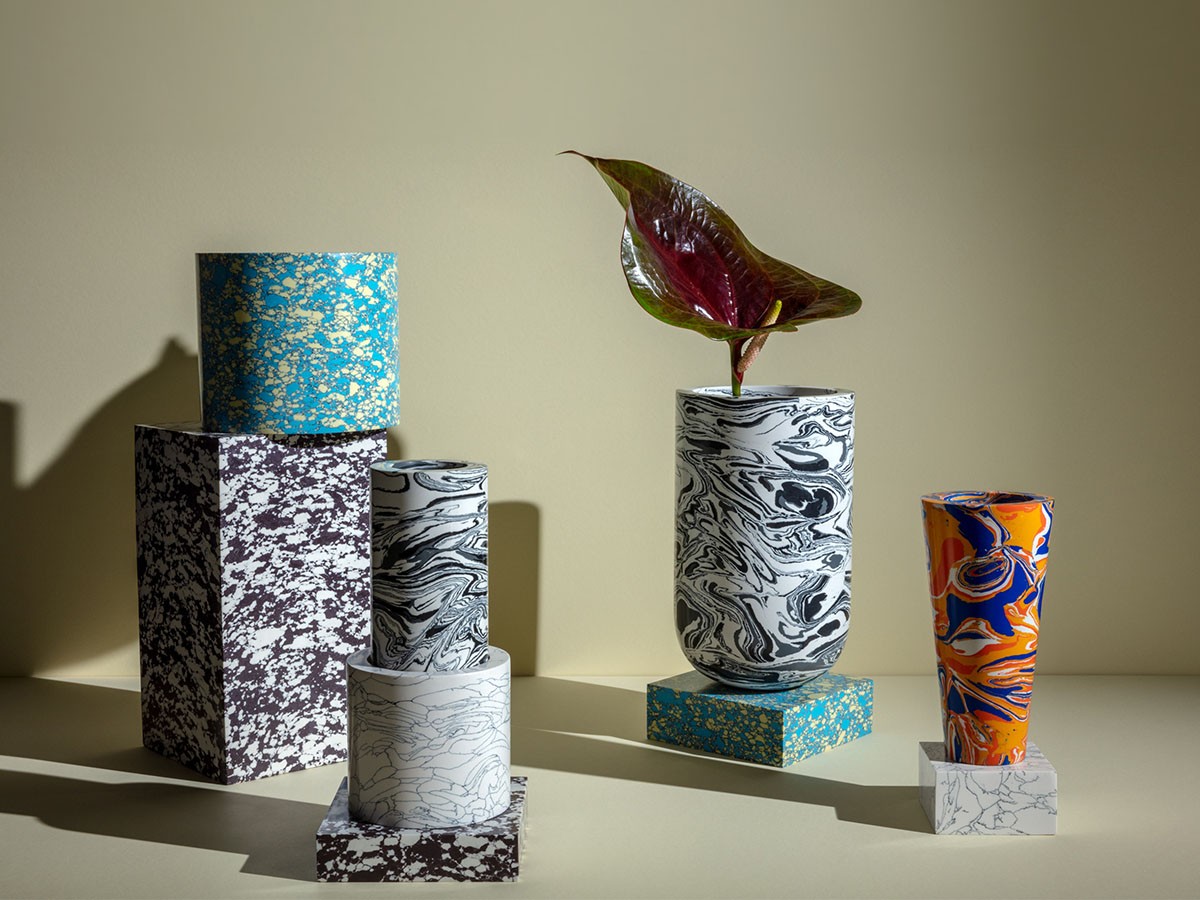 Tom Dixon. Swirl Medium Vase / トム・ディクソン スワール ミディアム ベース （花器・プランター・グリーン > 花瓶・フラワーベース） 3