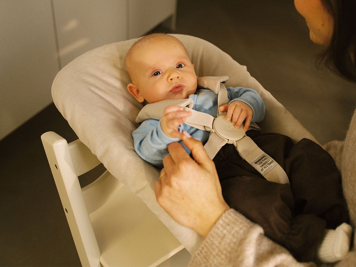 STOKKE TRIPP TRAPP / ストッケ トリップ トラップ ニューボーンセット（バニラホワイト） （キッズ家具・ベビー用品 > キッズチェア・ベビーチェア） 7