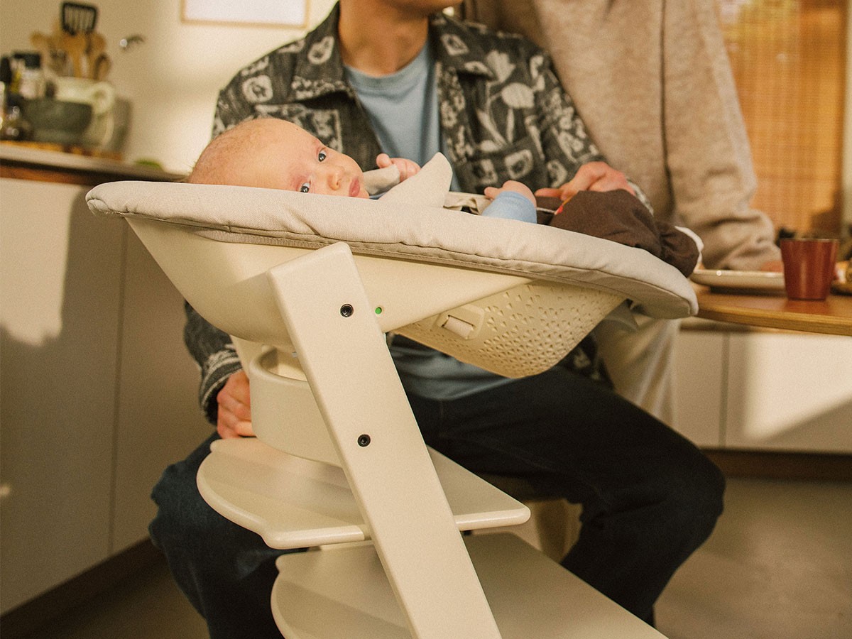 STOKKE TRIPP TRAPP / ストッケ トリップ トラップ ニューボーンセット（バニラホワイト） （キッズ家具・ベビー用品 > キッズチェア・ベビーチェア） 6