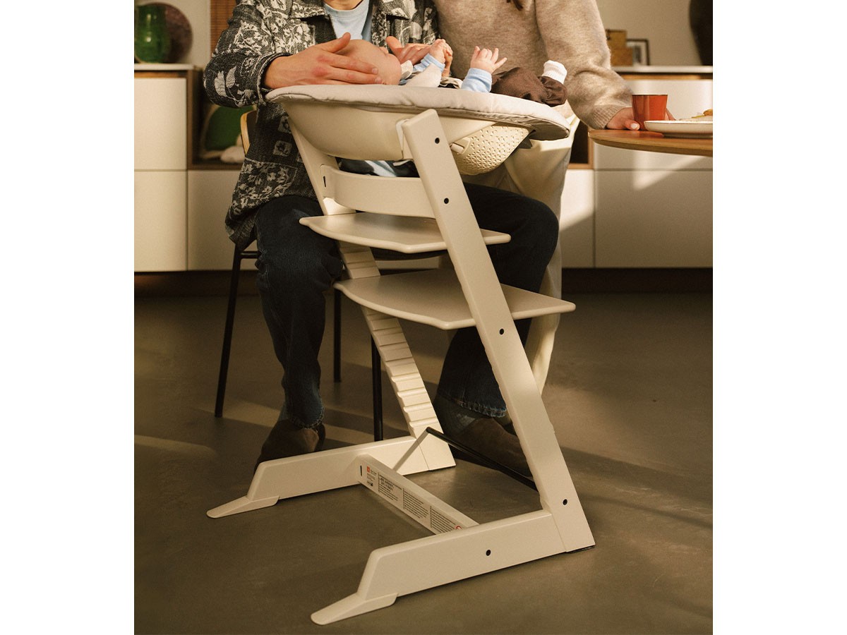 STOKKE TRIPP TRAPP / ストッケ トリップ トラップ ニューボーンセット（バニラホワイト） （キッズ家具・ベビー用品 > キッズチェア・ベビーチェア） 5