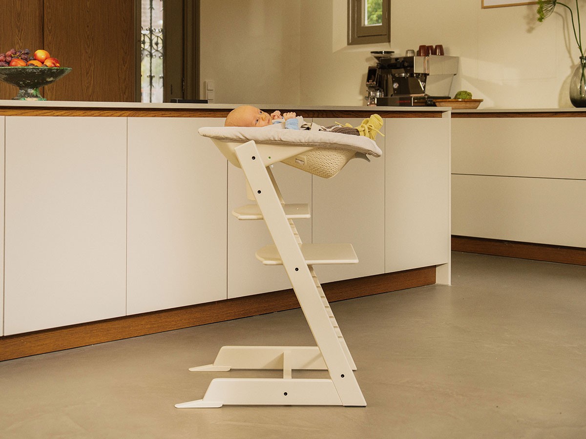 STOKKE TRIPP TRAPP / ストッケ トリップ トラップ ニューボーンセット（バニラホワイト） （キッズ家具・ベビー用品 > キッズチェア・ベビーチェア） 3