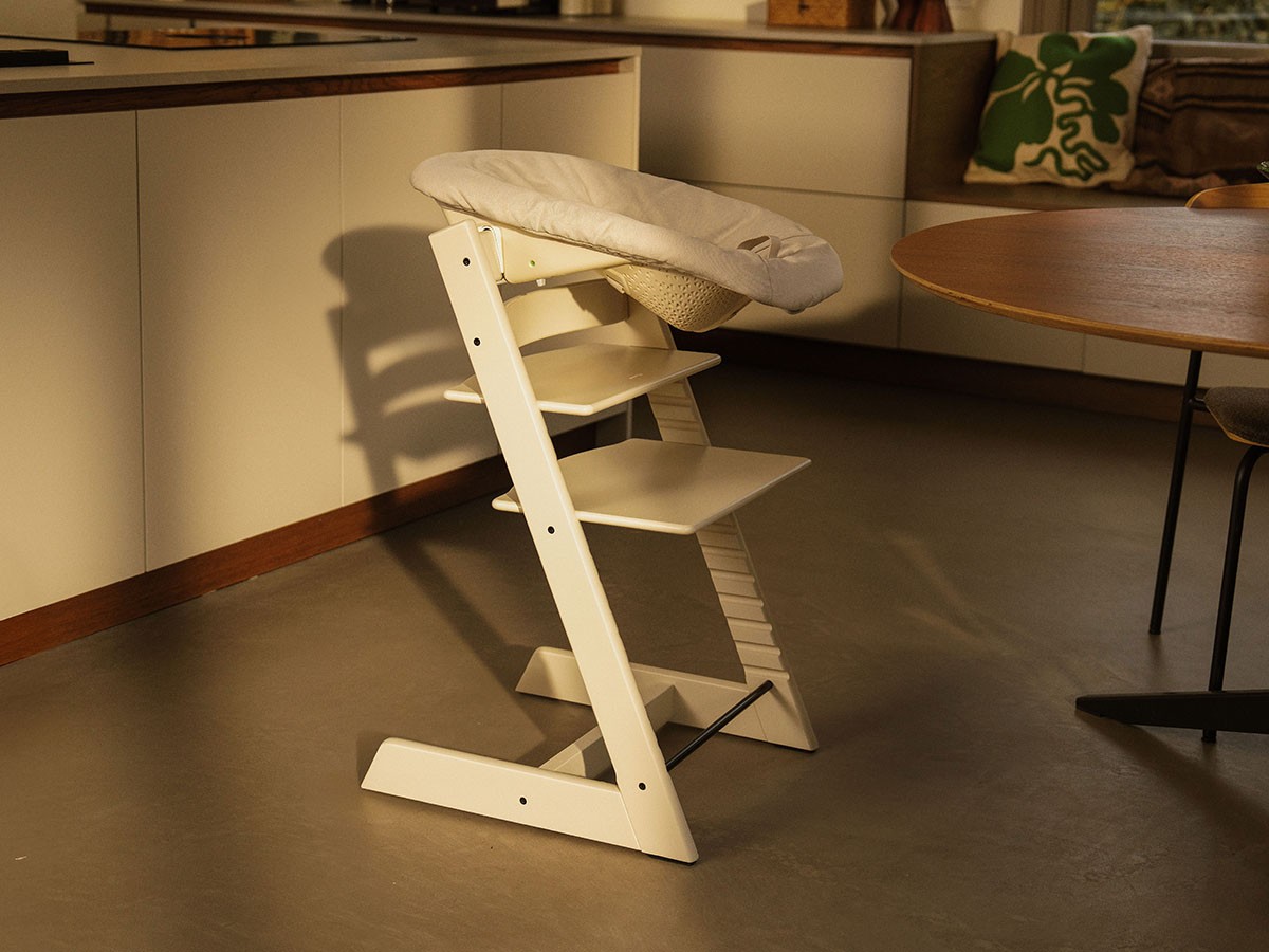 STOKKE TRIPP TRAPP / ストッケ トリップ トラップ ニューボーンセット（バニラホワイト） （キッズ家具・ベビー用品 > キッズチェア・ベビーチェア） 2