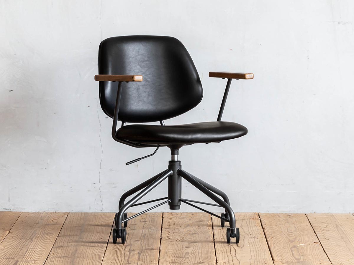 Knot antiques ABOCK DESK CHAIR / ノットアンティークス アボック デスクチェア （チェア・椅子 > オフィスチェア・デスクチェア） 10